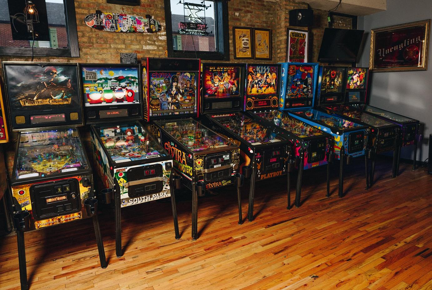 Pinball games