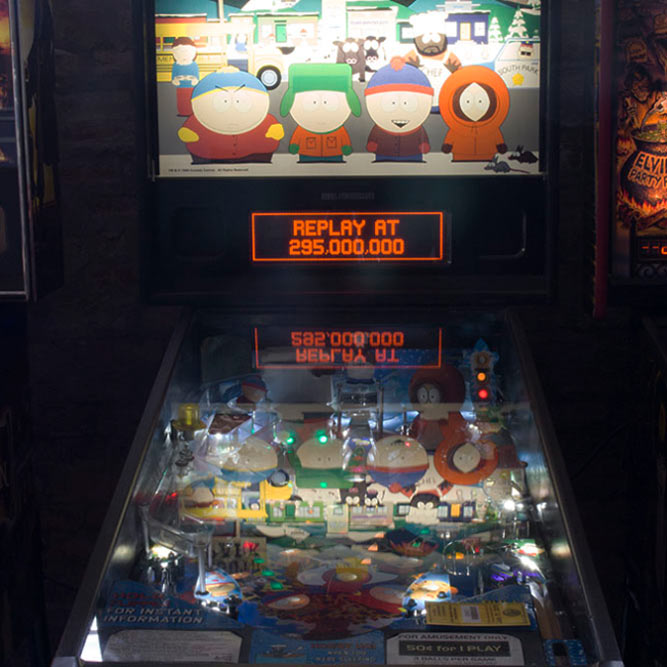 south park pinball