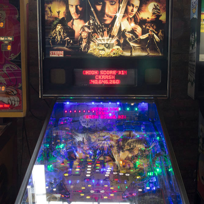 Pirates of Carebbean pinball