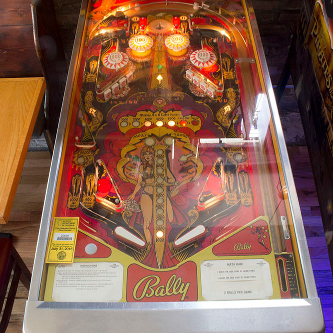 Mata Hari pinball