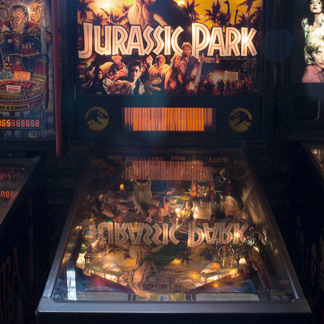 Jurassic park pinball